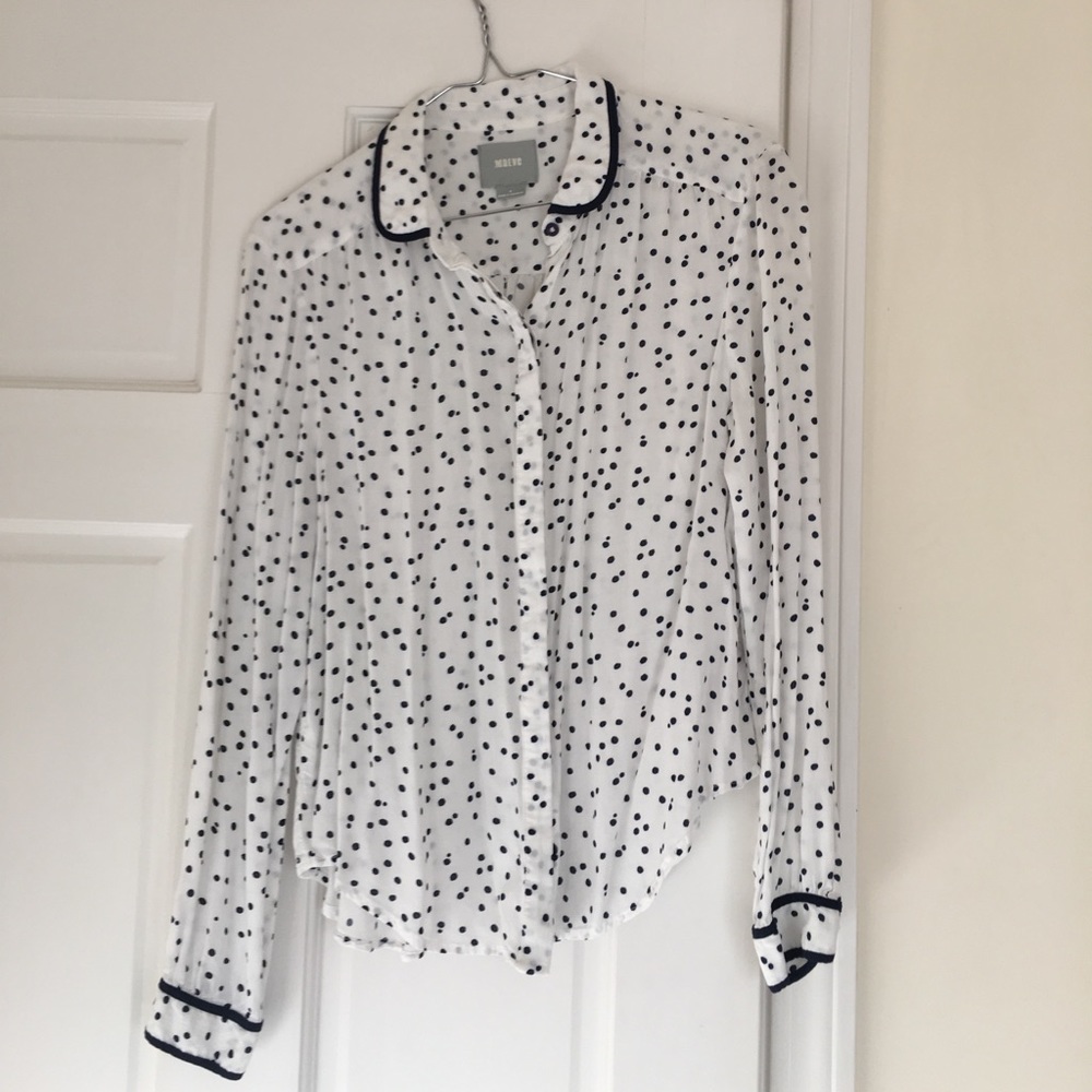 Anthropologie blouse size S like new